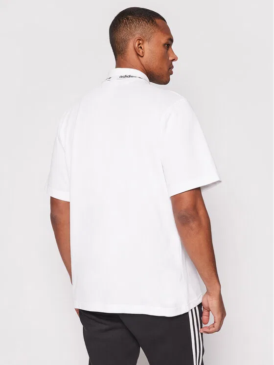 Поло regular fit Summer Adidas, белый — фото 2
