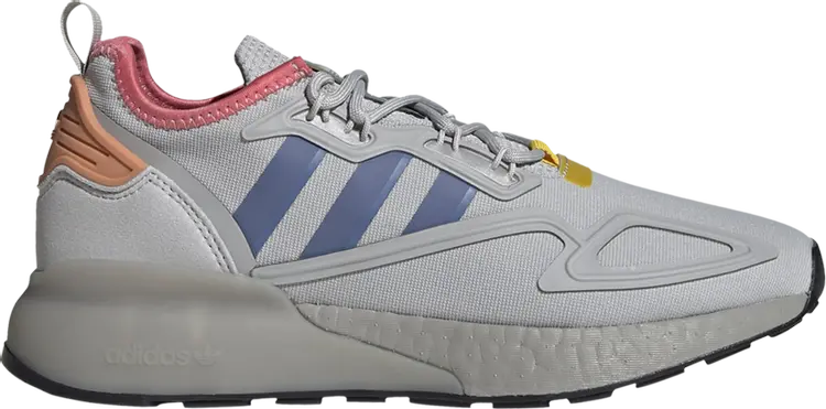 Кроссовки Adidas Wmns ZX 2K Boost 'Grey Crew Blue', серый