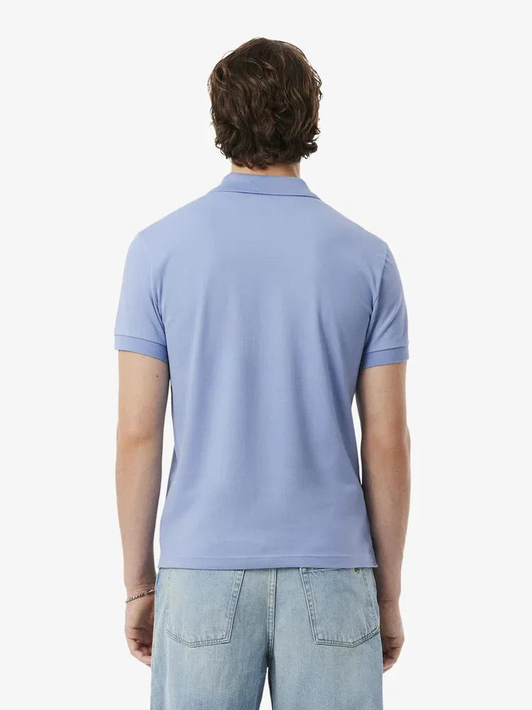 Футболка поло Slim Fit LACOSTE, Antique Silver — фото 3