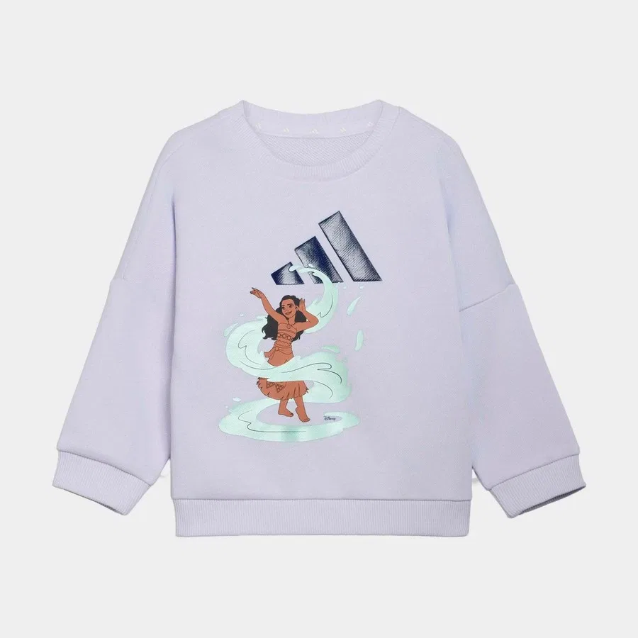 Детский спортивный костюм с принтом Disney Mor adidas, Фиолетовый