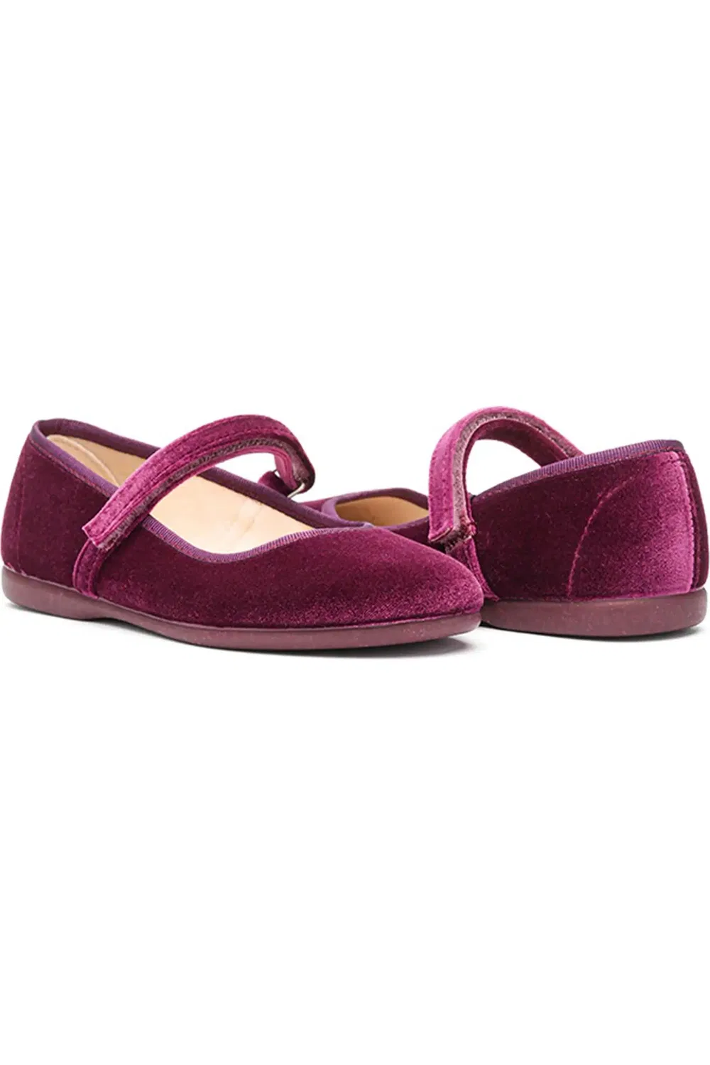 Детские туфли мэри-джейн на регулируемом ремешке Cassie Childrenchic, Plum
