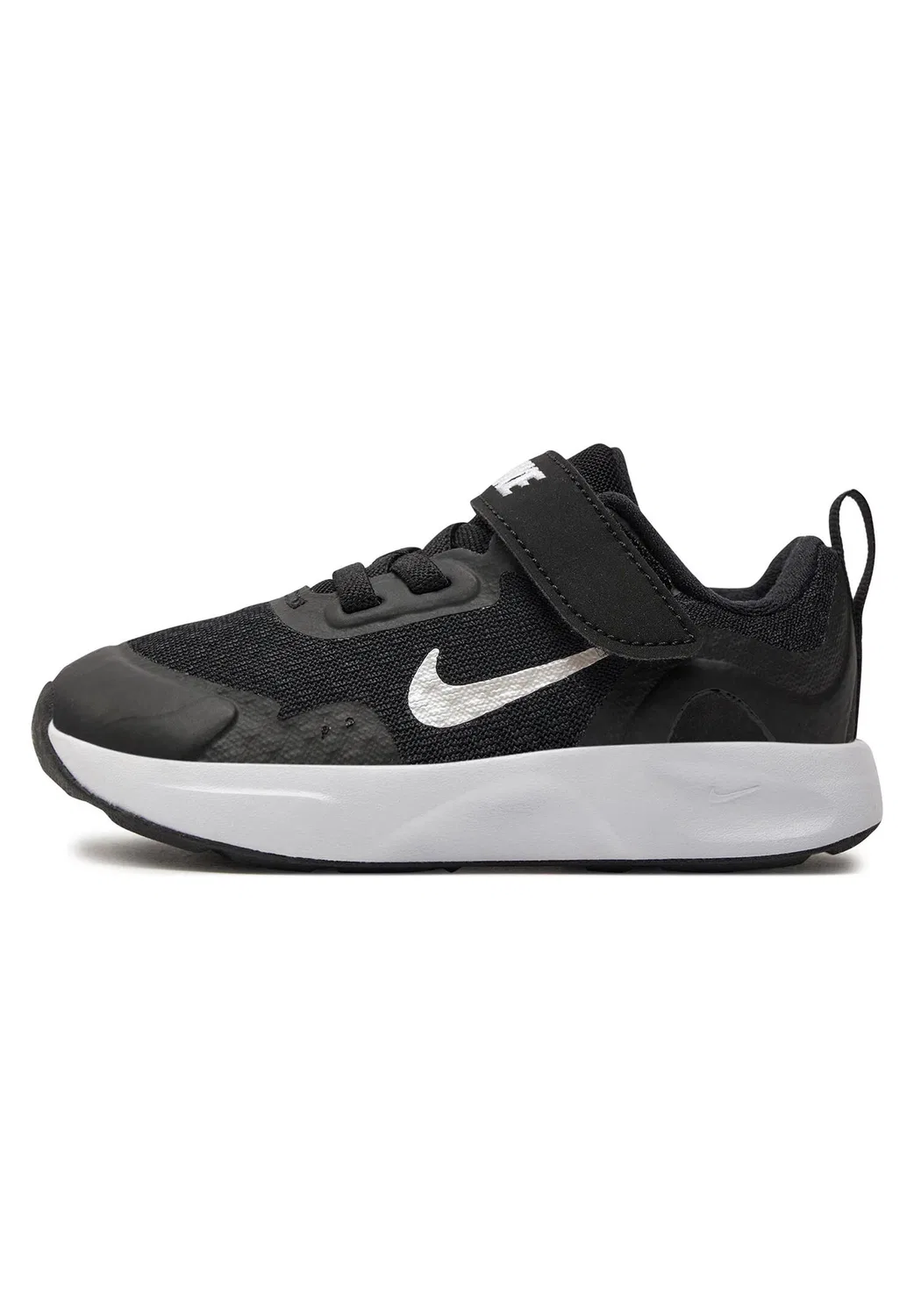 Детские кроссовки с закрытой липучкой Nike Wear All Day, Цвет: Schwarz — фото 2