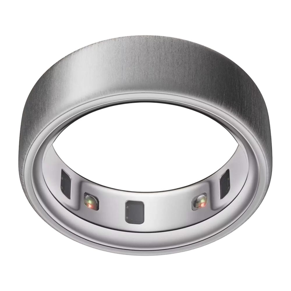 

Умное кольцо Oura Ring 4, US 7, брашированное серебро
