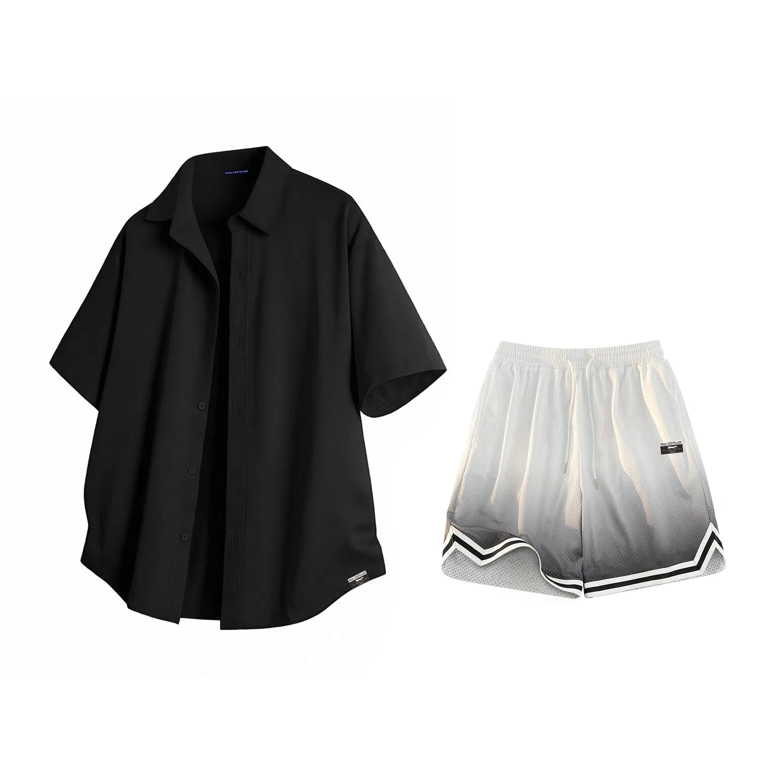 Детский комплект из футболки и шорт с градиентом Shirt Matching Set Paul Costelloe — фото 3