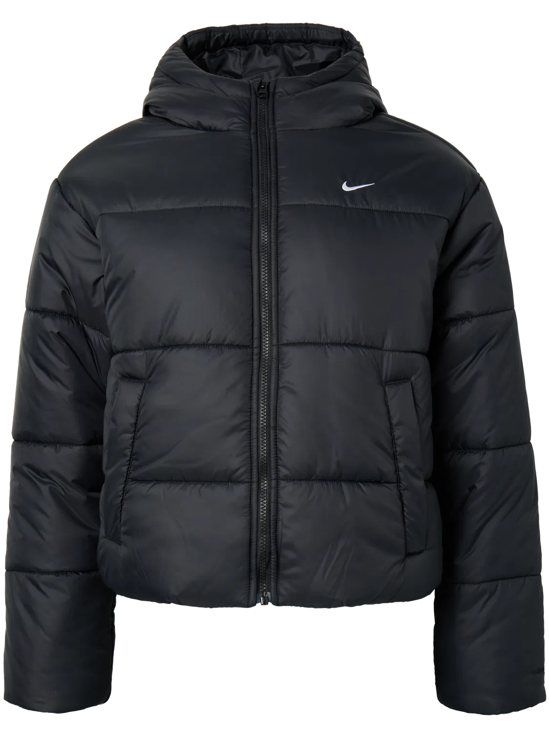 Детская зимняя куртка с капюшоном Nike, черный