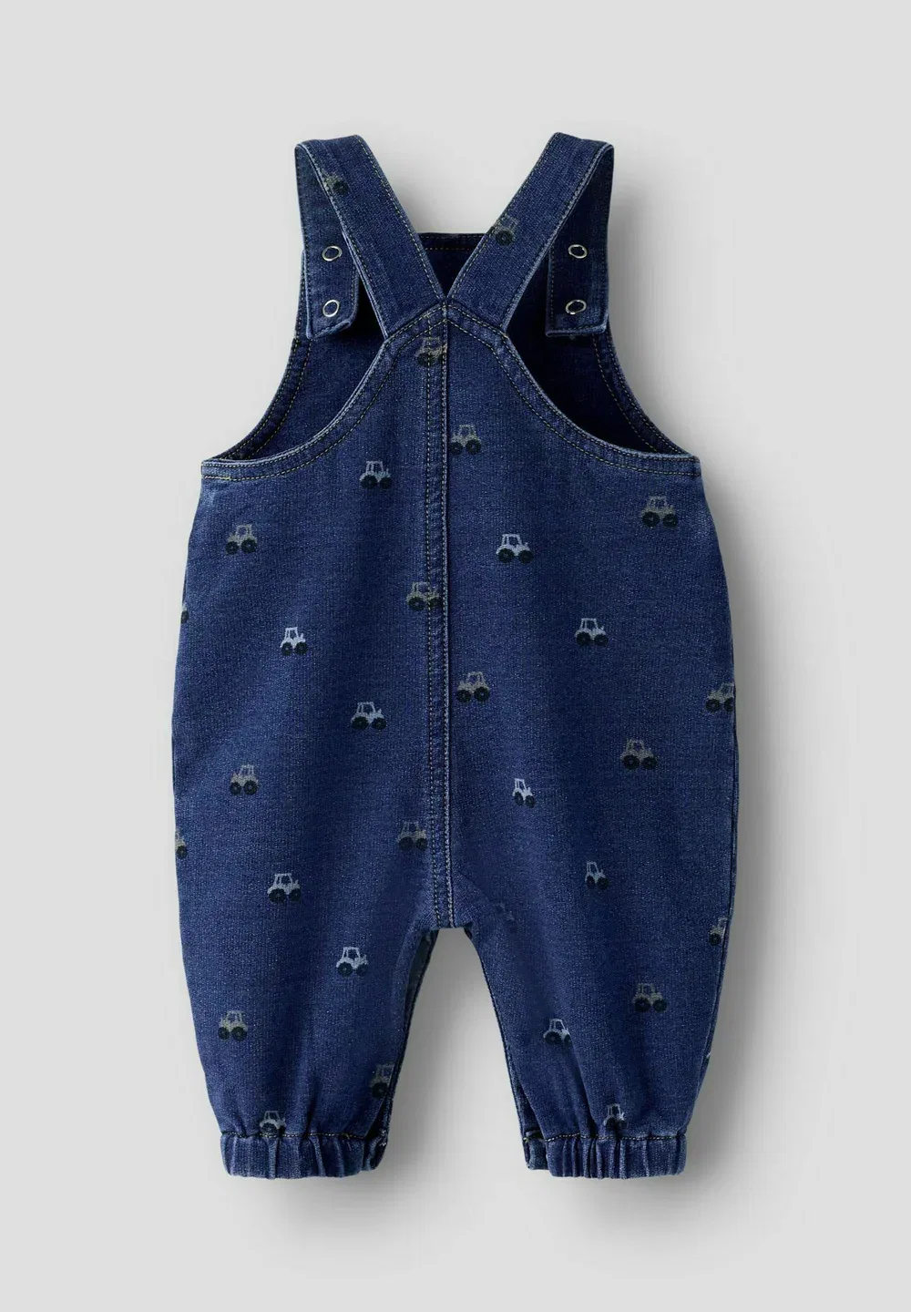 Комбинезон, облегающий фигуру - джинсовый комбинезон Name It, Dark Blue Denim — фото 4