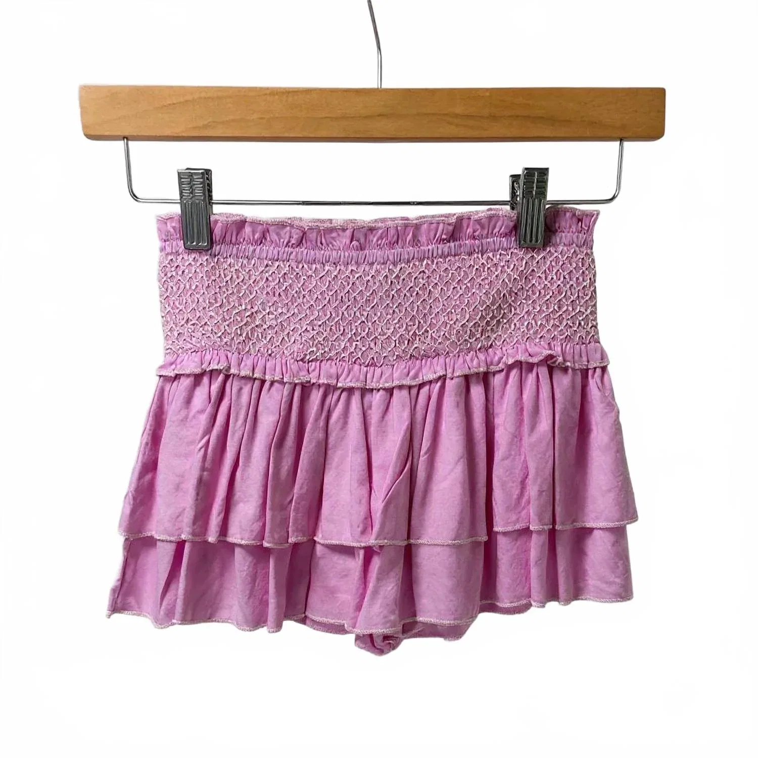 Детская юбка-шорты с принтом Dominique Skort KatieJnyc, розовый — фото 2