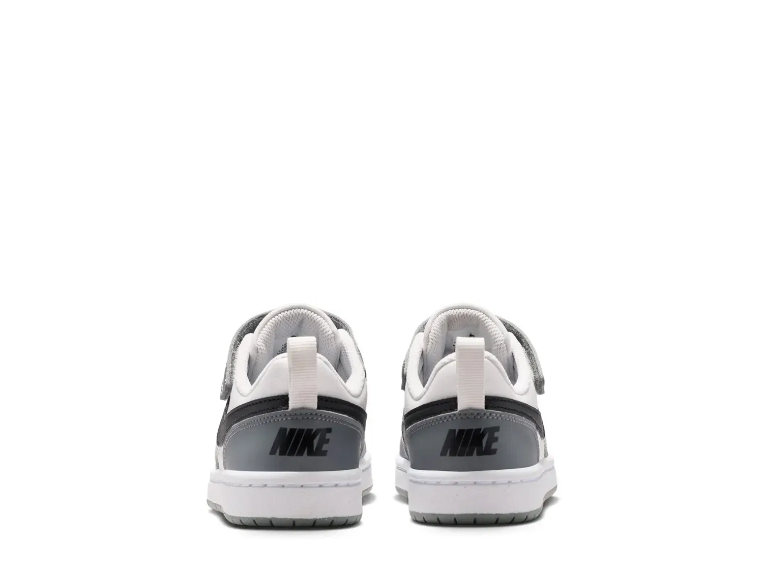 Кроссовки рекрафт низкие Court Borough Recraft Low, Nike, белый/серый — фото 2