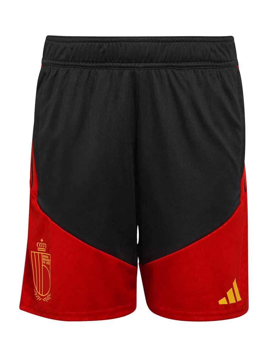 Спортивные брюки ADIDAS PERFORMANCE Regular Workout Pants 'Belgien Tiro' черного цвета