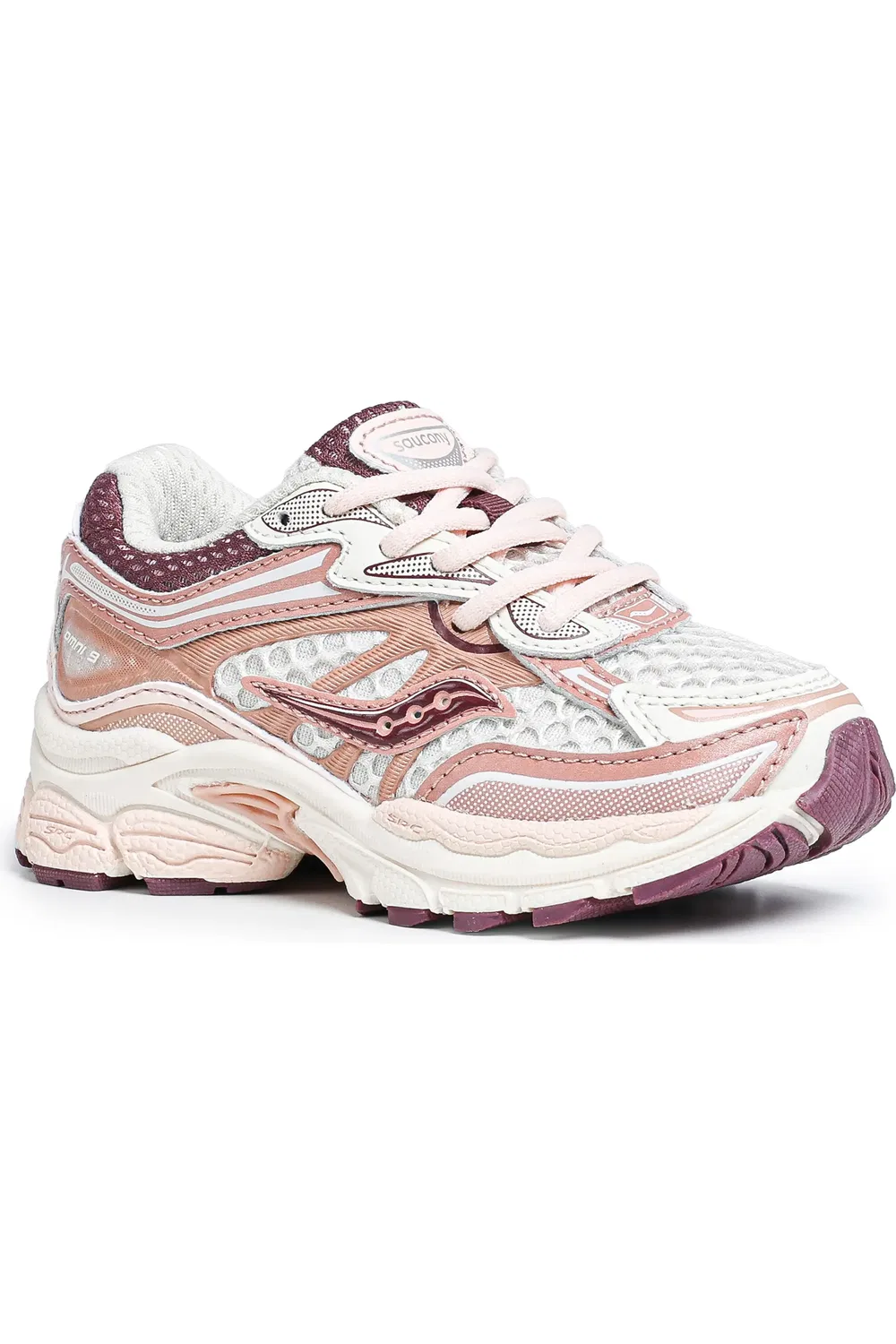 Детские кроссовки с сетчатым верхом ProGrid Omni 9 Saucony, Rose Gold