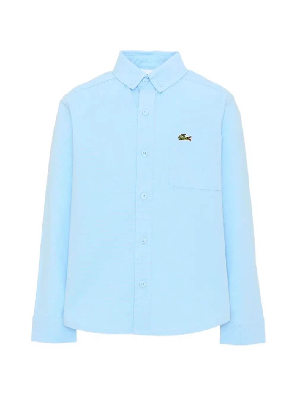 Рубашка с нашивкой-логотипом Lacoste Kids, синий