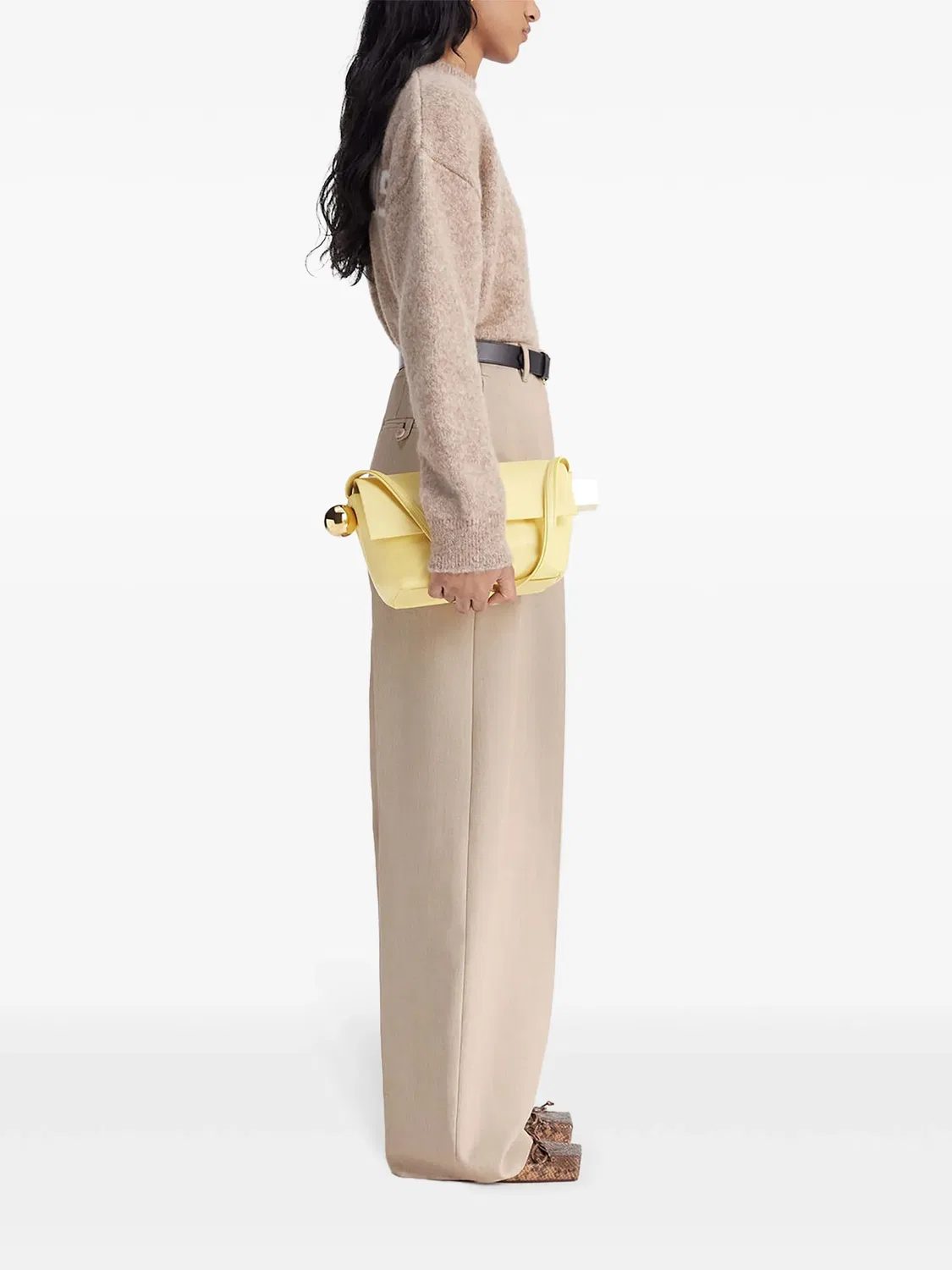 Jacquemus Джемпер La Maille - нейтральные оттенки — фото 4