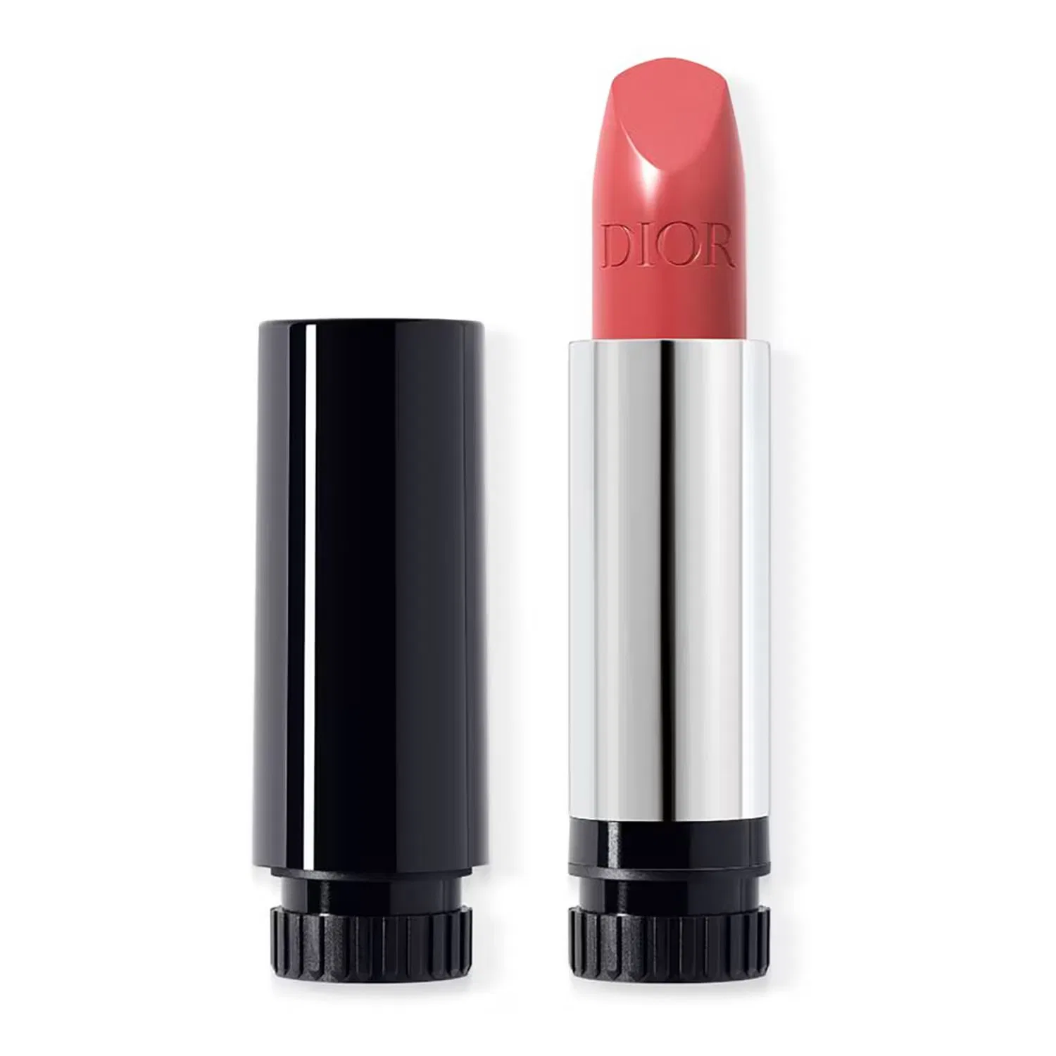 Помада DIOR Rouge Dior Velvet Refill, 3,5 г, с бархатным финишем, 458 Paris Satiny Finish