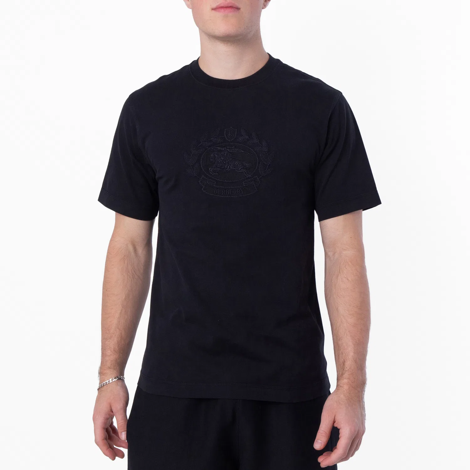 Футболка хлопковая EKD Cotton T-shirt Burberry, Black