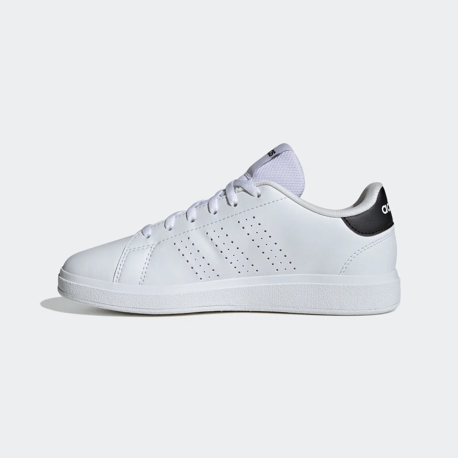 Детские спортивные кроссовки с тремя полосками Adidas Sportswear, Cloud White/Ftwr White/Core Black — фото 3