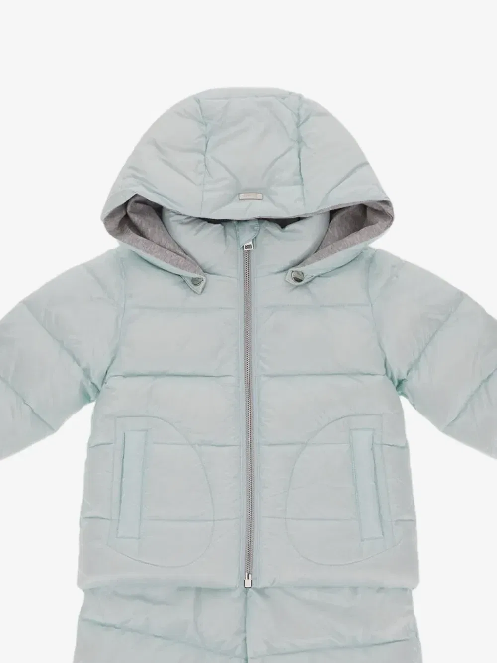 Комплект верхней одежды из куртки и брюк Herno Kids, синий — фото 2