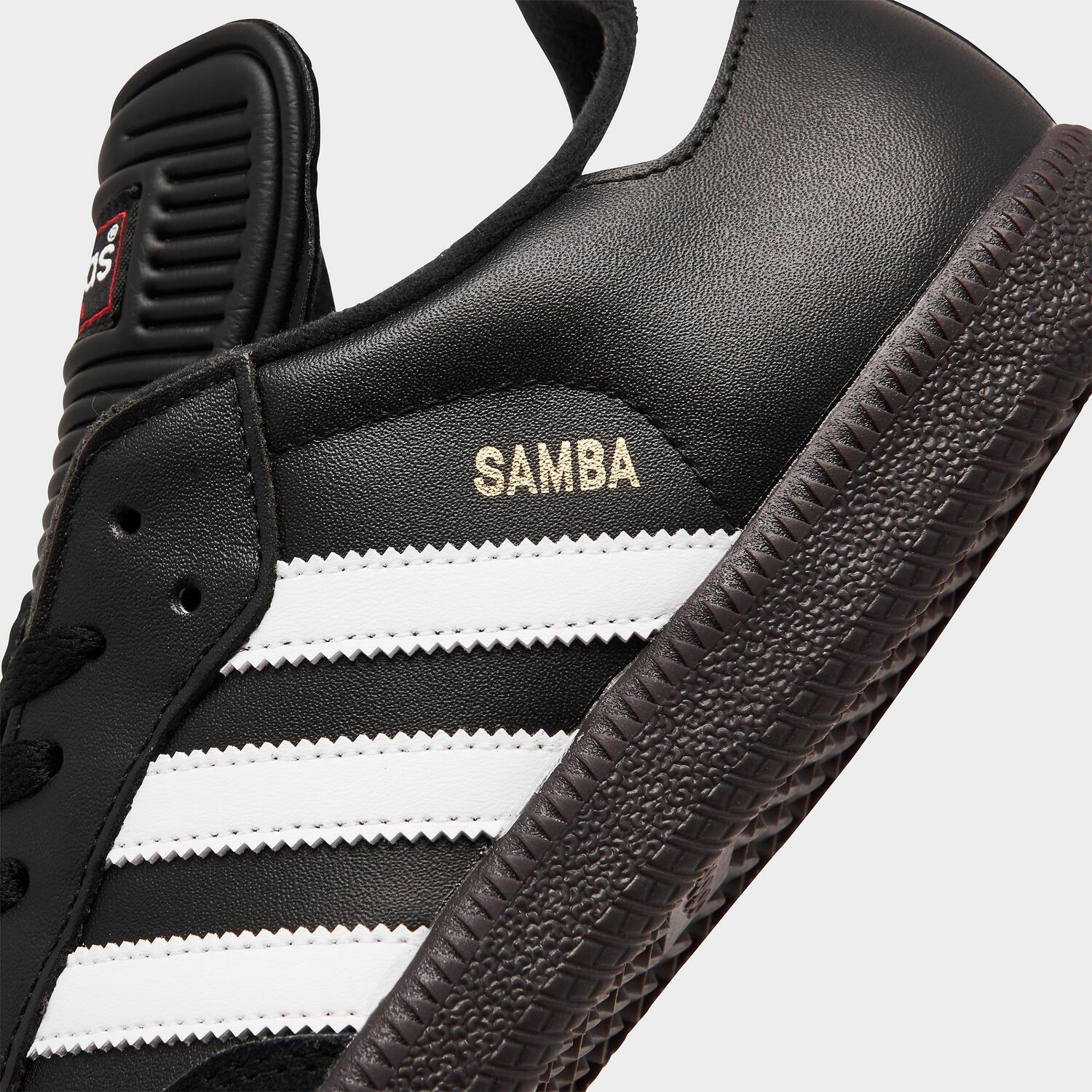 Обувь классическая Adidas Samba, черный — фото 4