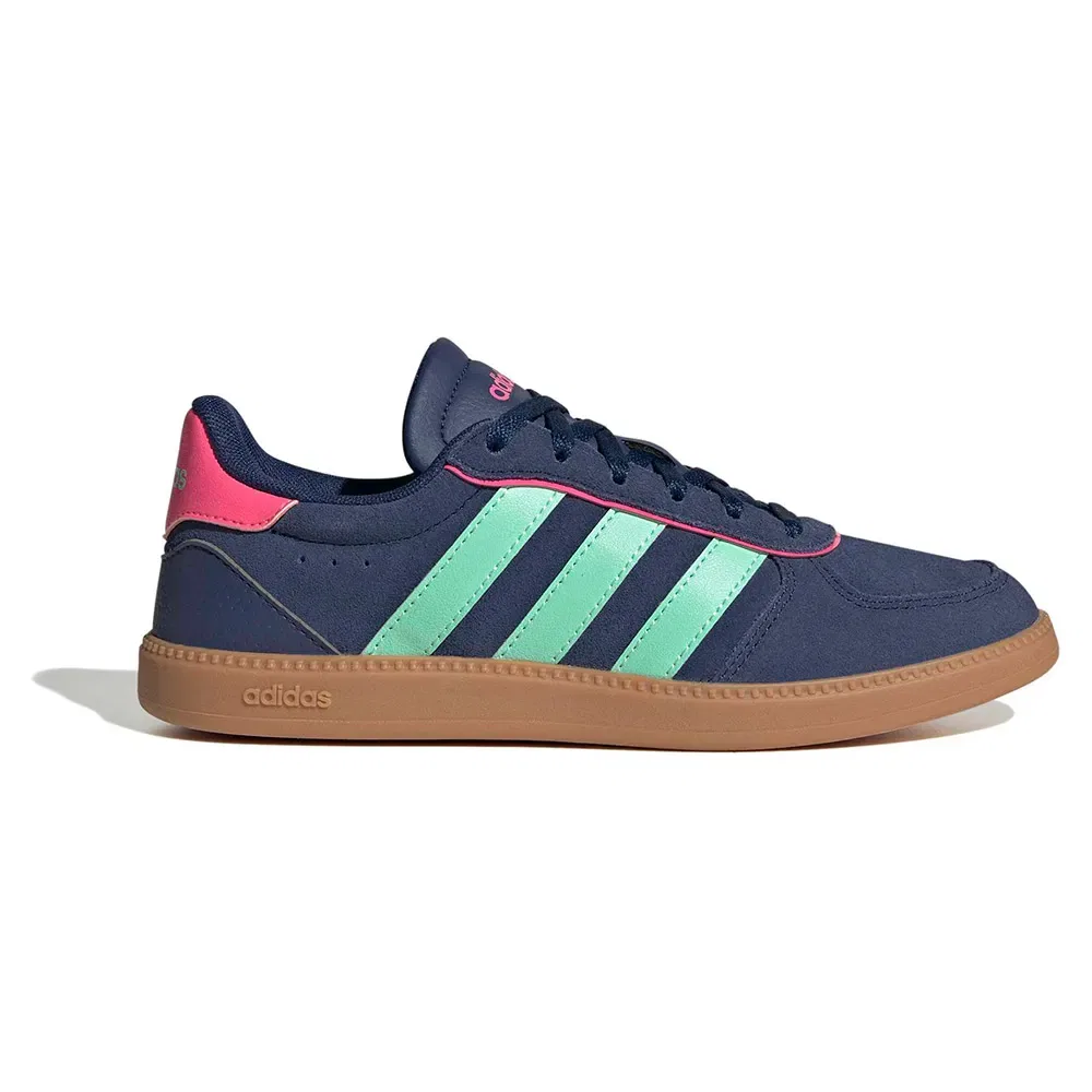 Детские кроссовки для девочек с низким силуэтом Breaknet Sleek Adidas, Blue