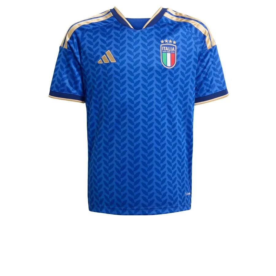 Футболка ADIDAS PERFORMANCE Performance Shirt 'Italy 26 Home' синего и лазурного цвета