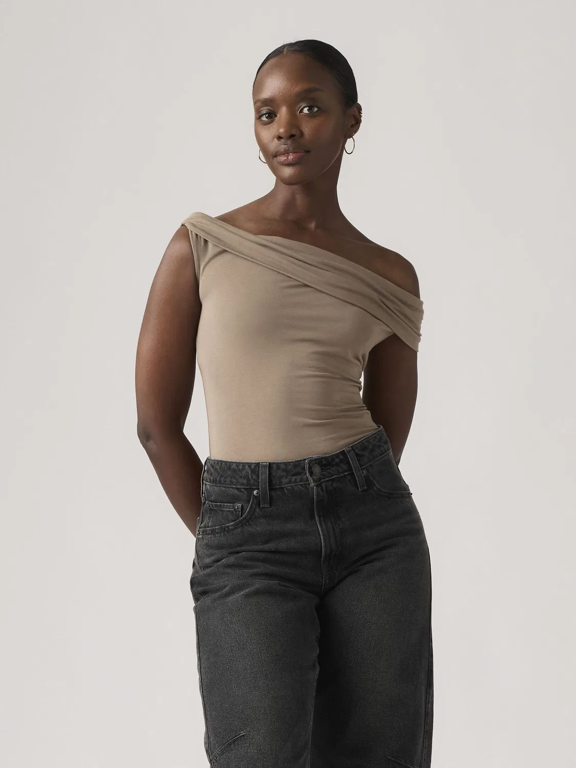 Топ Levi's Tori Twisted, бежевый