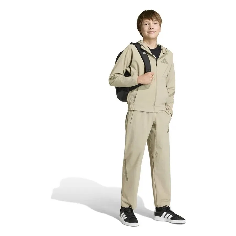 Детская куртка с капюшоном J Z.n.e. Wv Cu adidas, Коричневый — фото 4