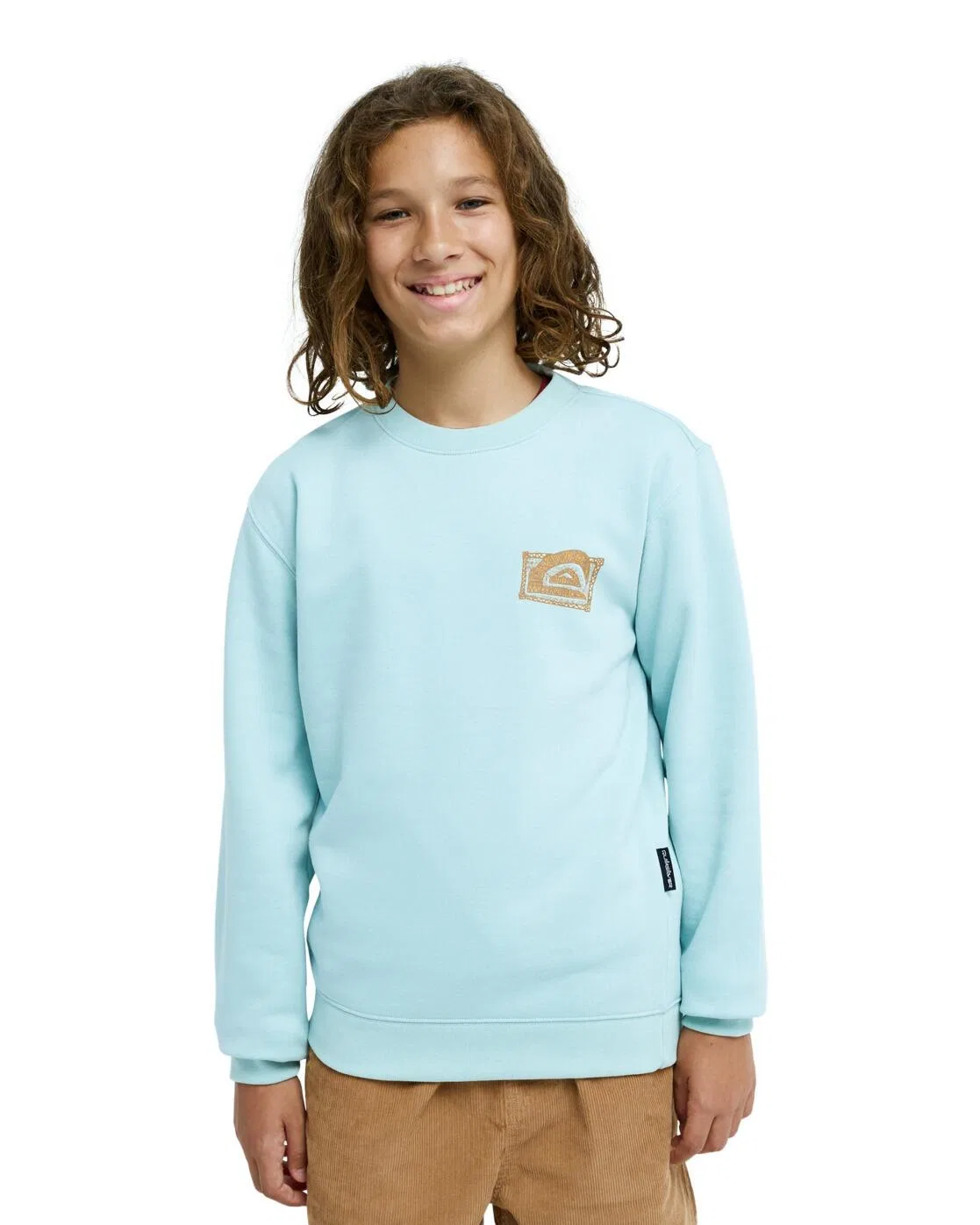 Детский свитшот с принтом GRAPHIC Quiksilver, Blau