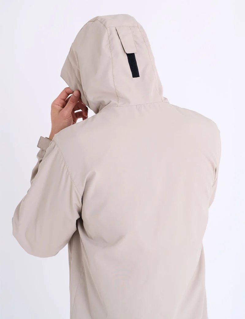 Ветровка U.S. Polo Assn Hooded, хаки — фото 3