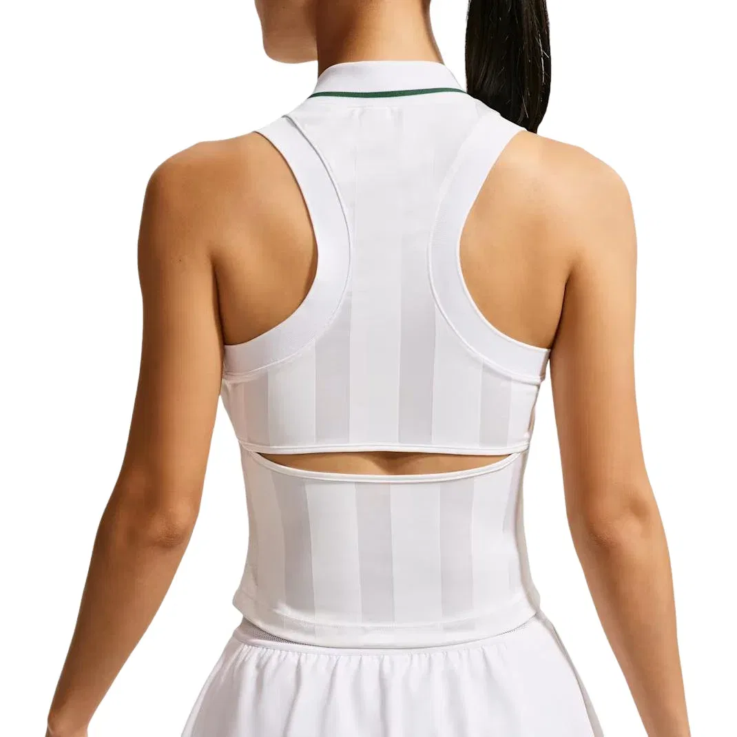 Женский топ без рукавов Dri-FIT Nike Court Slam, Белый — фото 2
