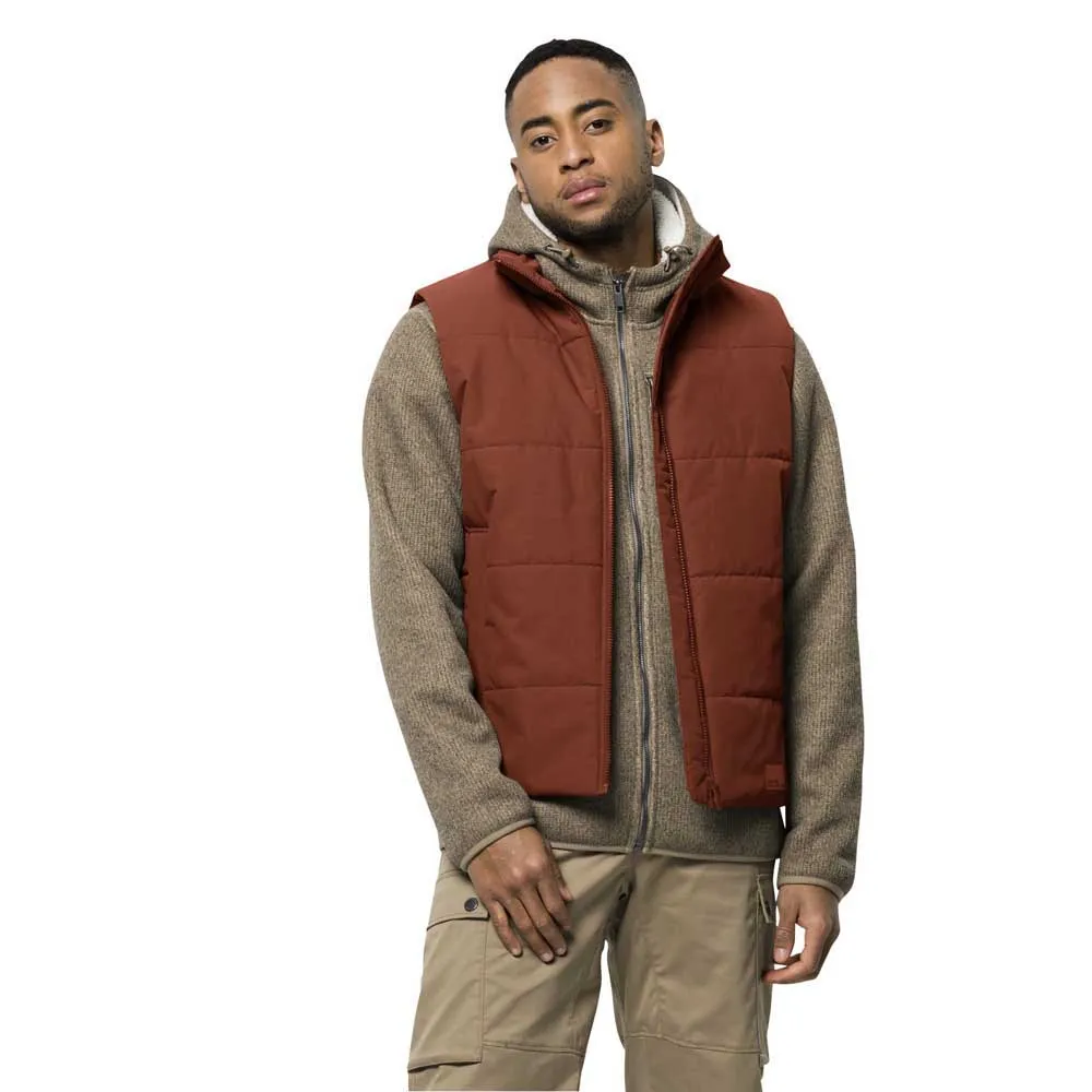 

Жилет Jack Wolfskin White Frost, коричневый