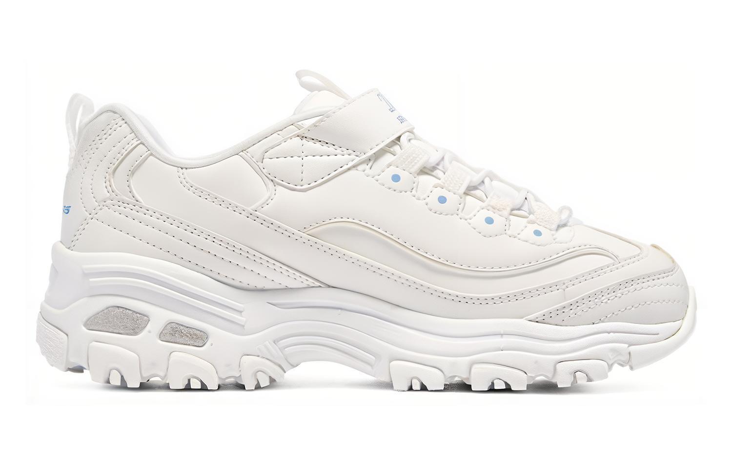 Кроссовки детские серии D"LITES GS Low-top белые Skechers — фото 2