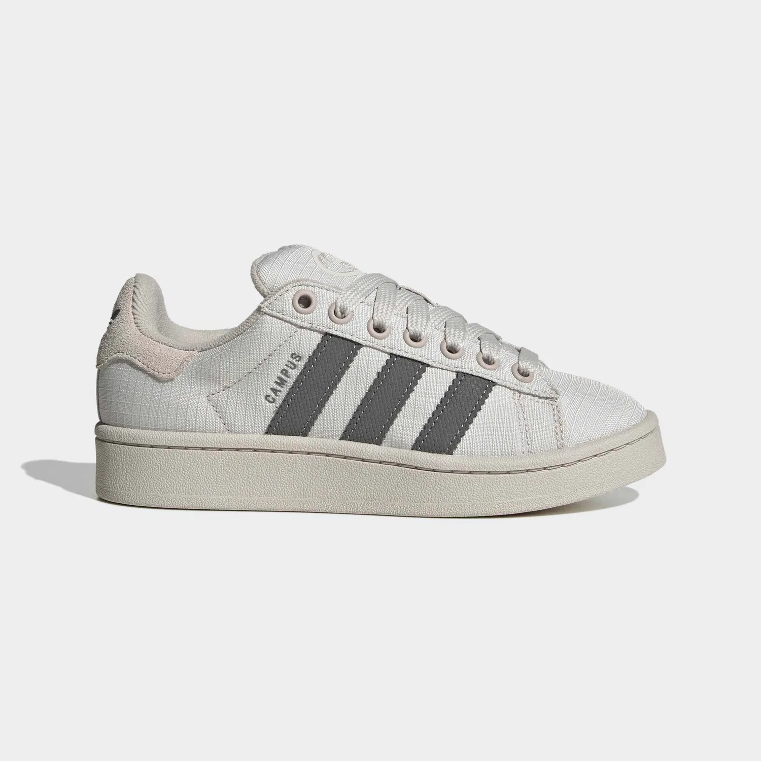 Детские кроссовки из рипстопа Campus 00s Adidas Originals, Iron Metallic/Chalk Pearl — фото 2