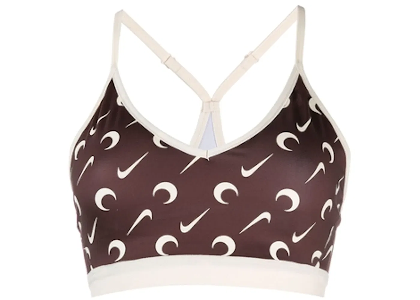 Женский спортивный бюстгальтер Nike x Marine Serre Bra, Brown