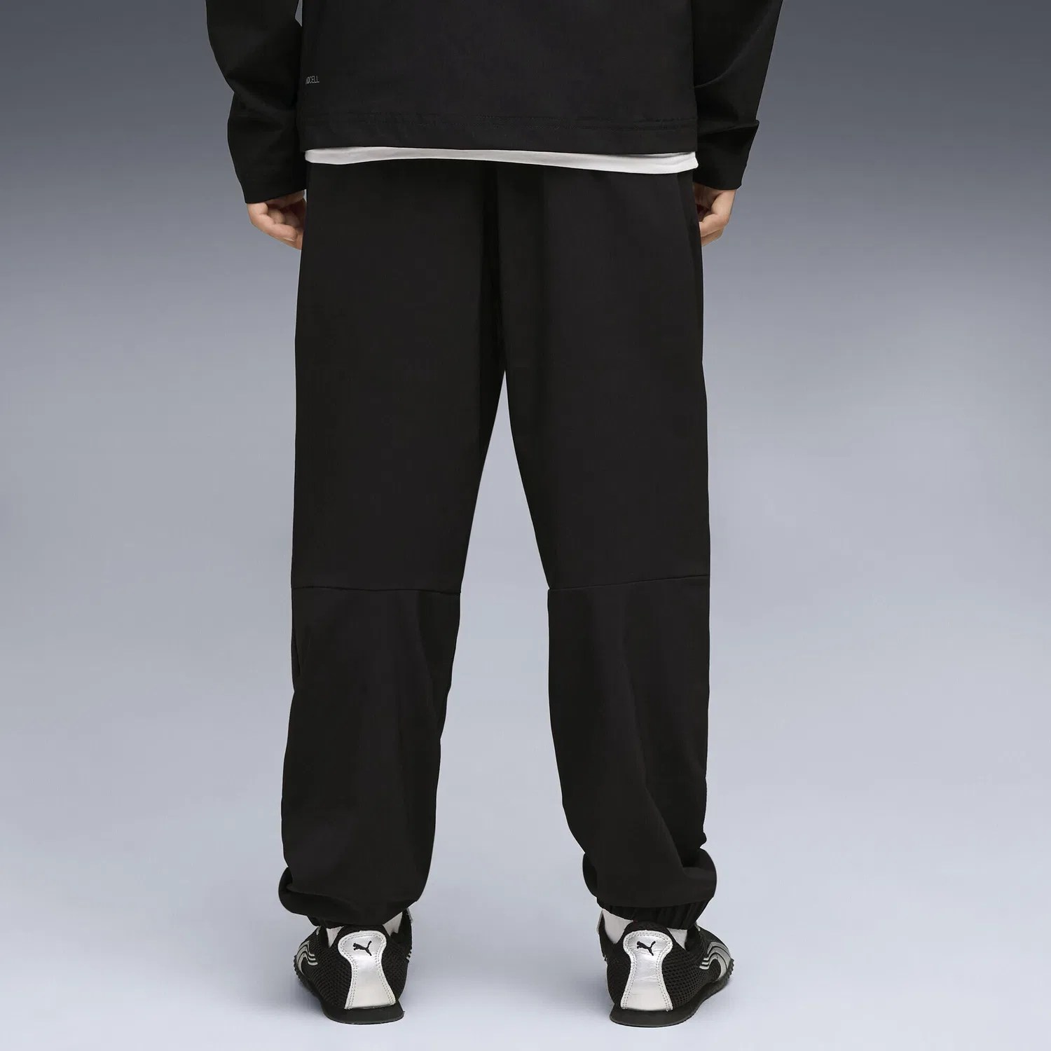 Детские спортивные брюки с 4-Way Stretch PUMATECH Puma, Schwarz — фото 3