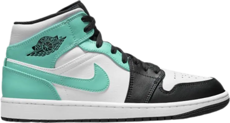 

Кроссовки Air Jordan 1 Mid PS Tropical Twist, бирюзовый, Зеленый, Кроссовки Air Jordan 1 Mid PS Tropical Twist, бирюзовый