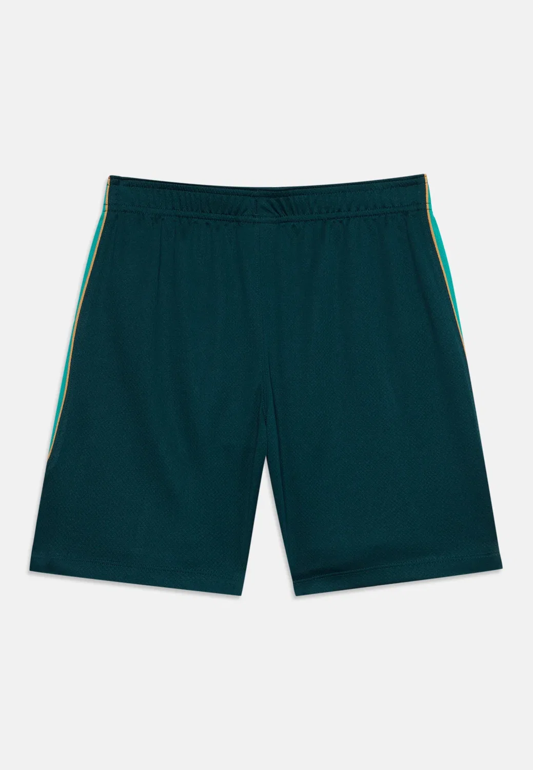 Спортивные шорты Strike Zip унисекс Nike Performance, Midnight Spruce/Rio Teal/Gold_Coloured — фото 2