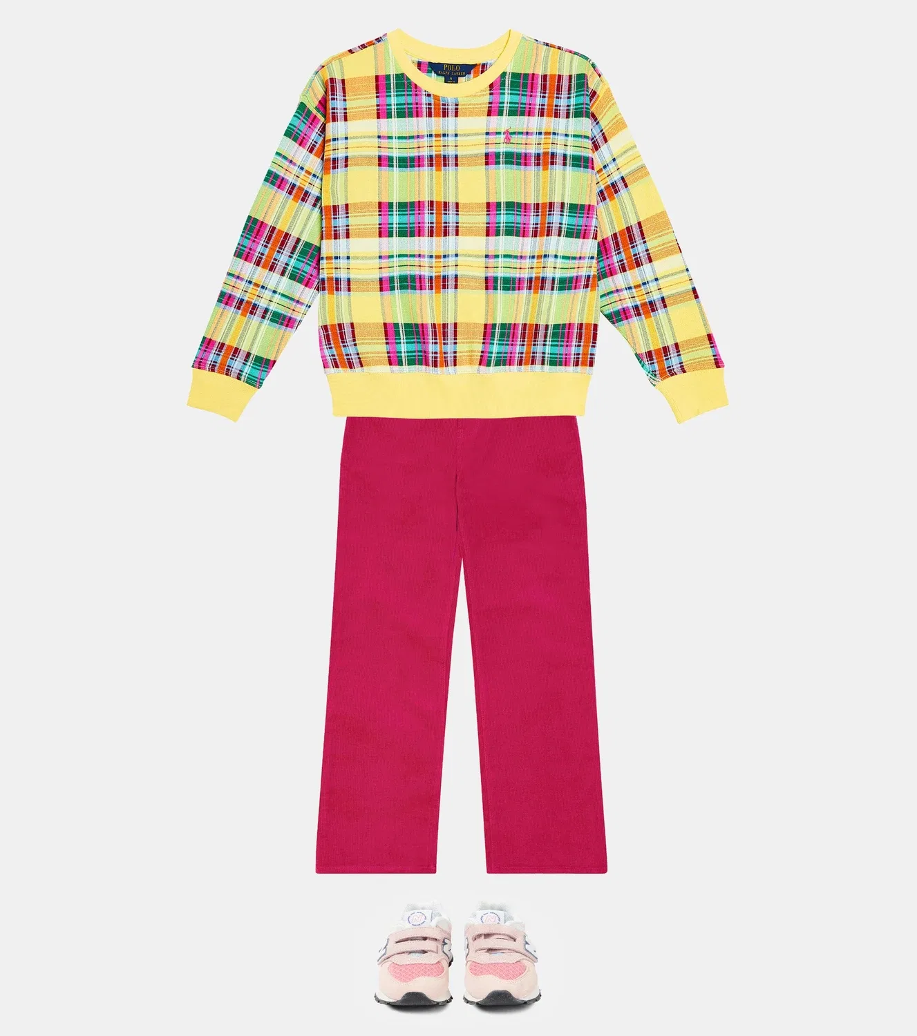 Джемпер хлопковый Polo Ralph Lauren Kids, мультиколор — фото 2