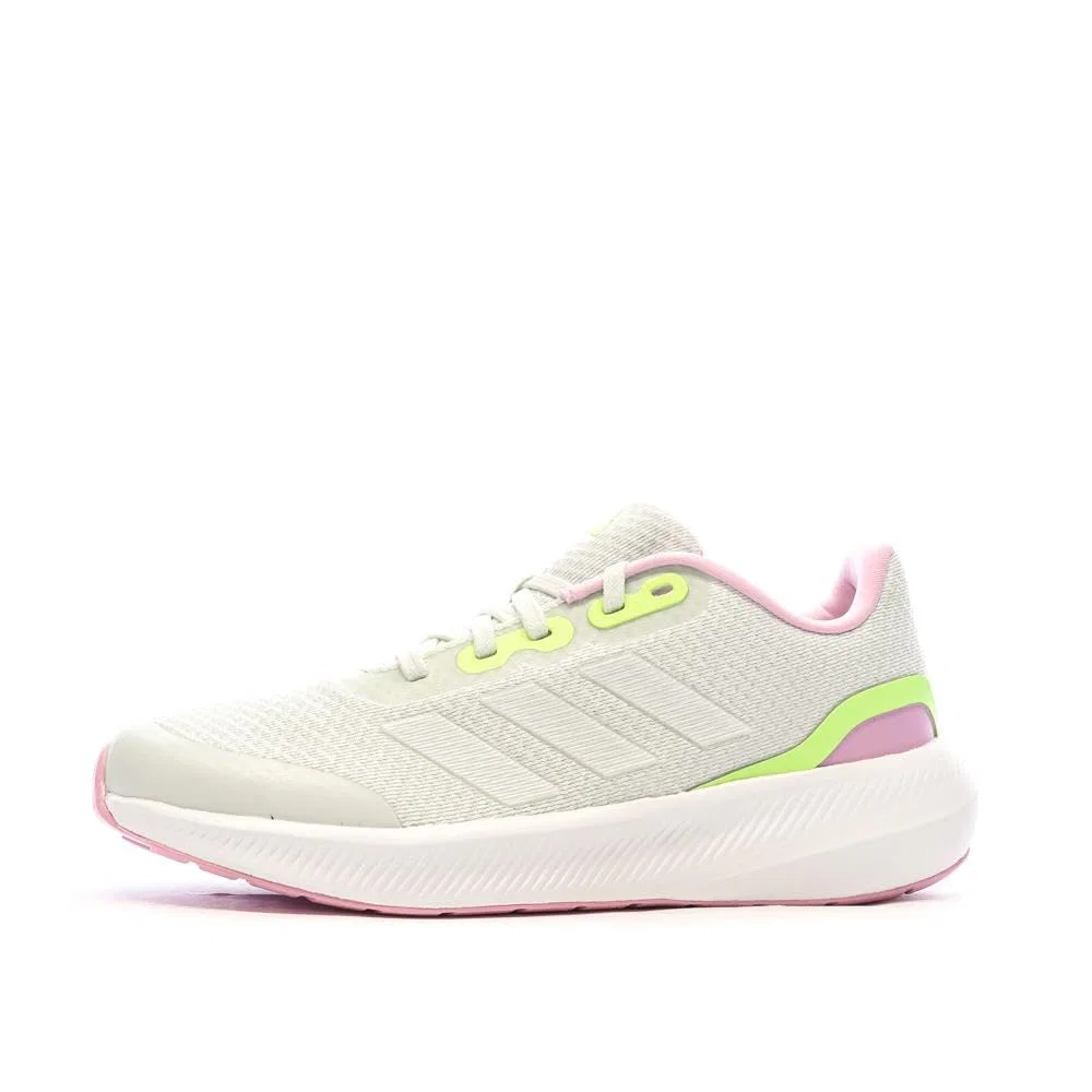 Детские кроссовки для мальчиков с синтетическим верхом Runfalcon 3.0k Adidas, Crystal Jade Zero Metalic Green Spark