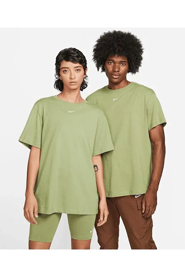 Женская футболка с коротким рукавом органическая Nike, Green — фото 3