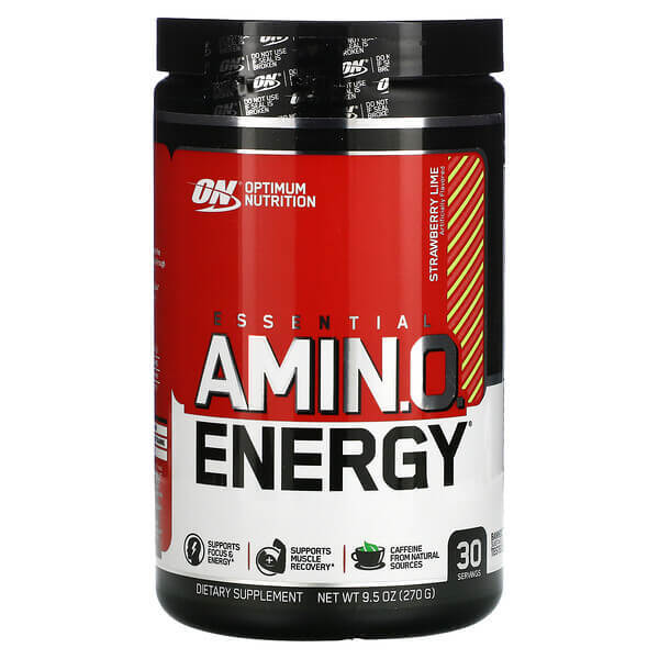 

Энергия незаменимых аминокислот Optimum Nutrition клубника и лайм, 270 г