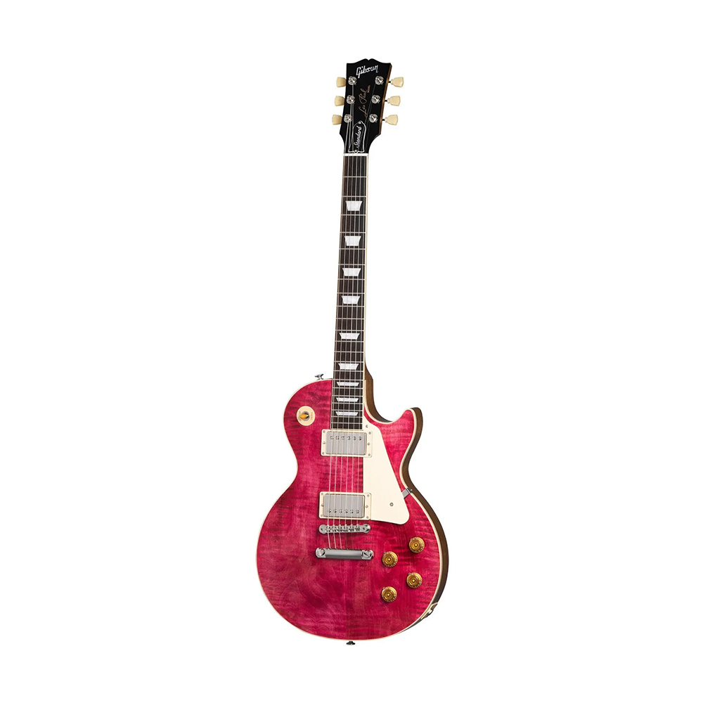

Электрогитара Gibson Les Paul Standard '50s Figured Top Electric Guitar - Trans Fuchsia