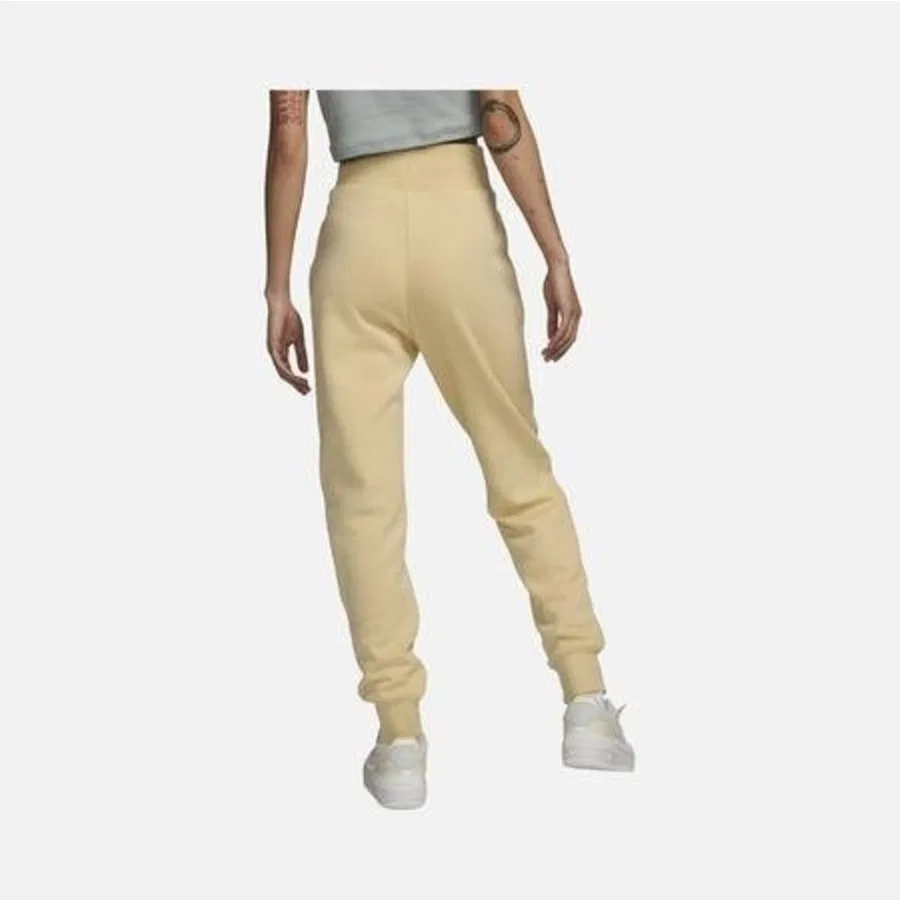 Женские спортивные штаны из флиса Nike Sportswear Fleece Pant, Кремовый — фото 2
