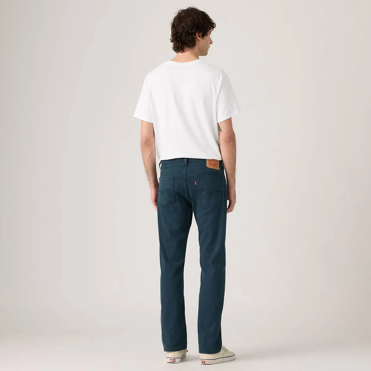 Мужские джинсы 505 стандартного типа с жаккардовым плетением Levi's, Salute - Blue — фото 3