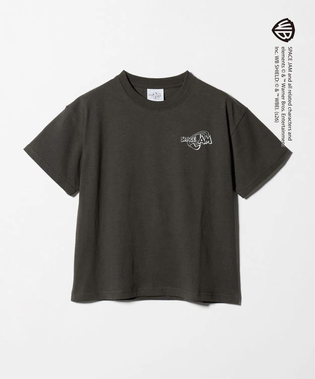 Детская футболка с принтом Space Jam URBAMENT green label relaxing, Dark Gray