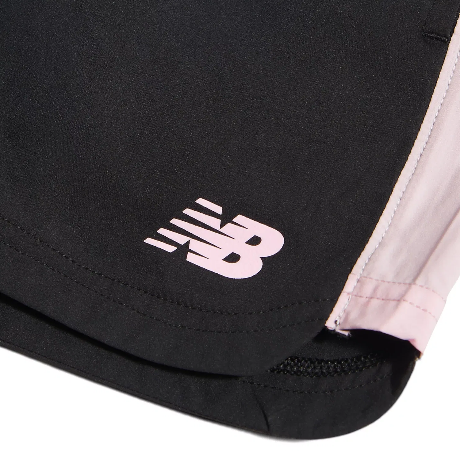 Детские спортивные шорты с контрастными вставками NB Essential Athletic New Balance, Black — фото 3