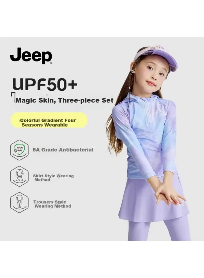 Купальник слитный с принтом звезд Jeep, розовый