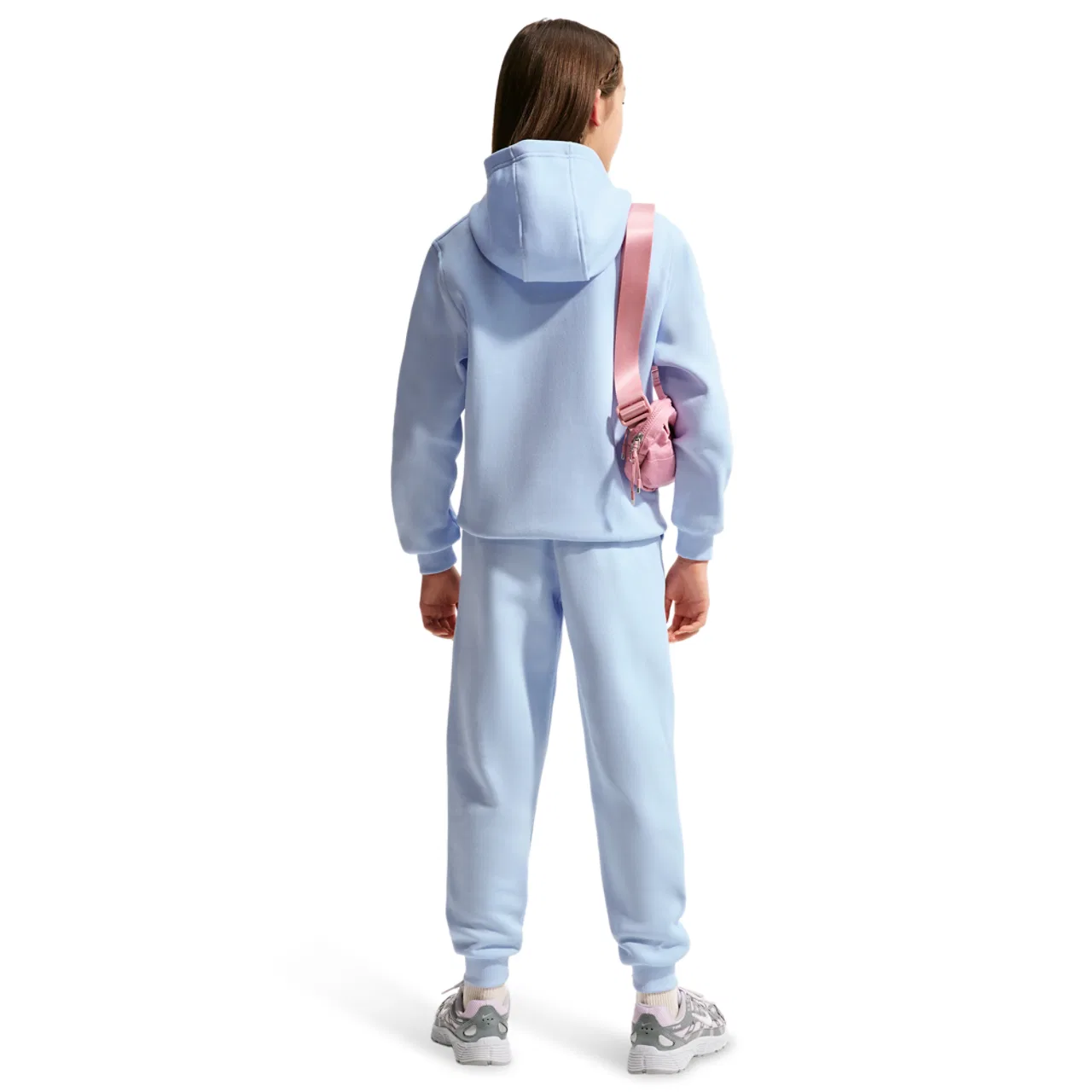 Брюки для мальчиков NSW Club LBR Fleece Nike, цвет Hydrogen Blue/White — фото 4