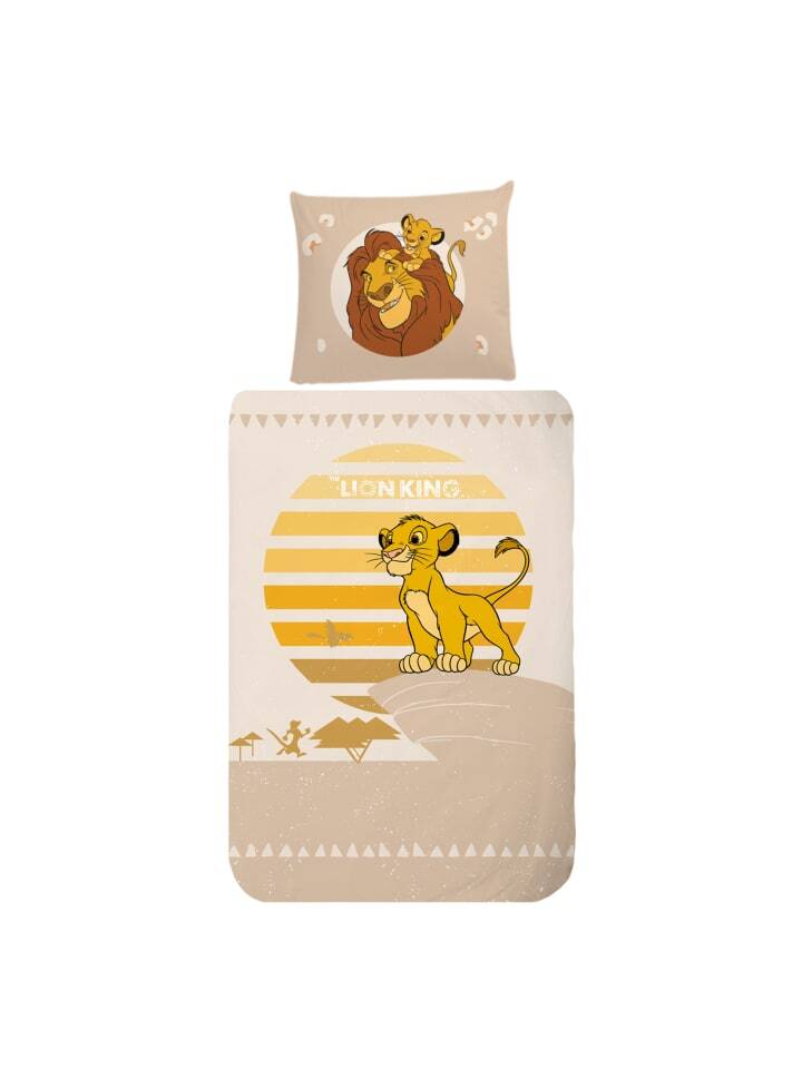 

Постельное белье Disney König der Löwen Set Biber/Flanell König der Löwen, цвет beige/weiß