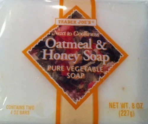 B00Kpl7Df4 Твердое мыло Oatmeal and Honey, Trader Joe's, набор 10x8 oz B00Kpl7Df3