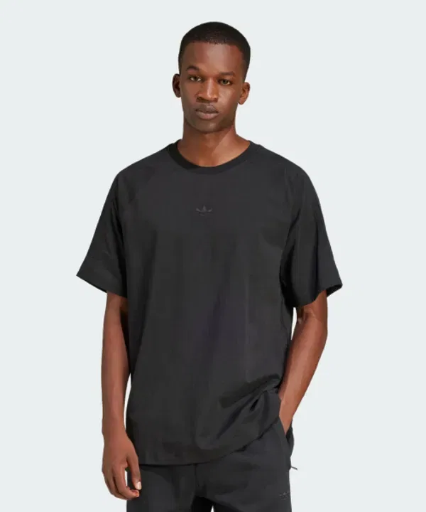 Футболка с коротким рукавом Premium Essential, Adidas, черный