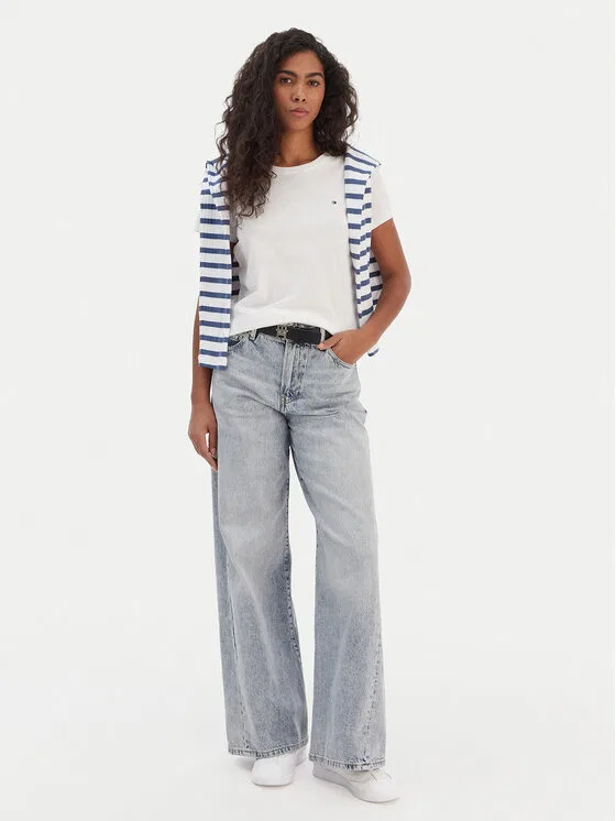 Футболка regular fit Tommy Hilfiger, белый — фото 2